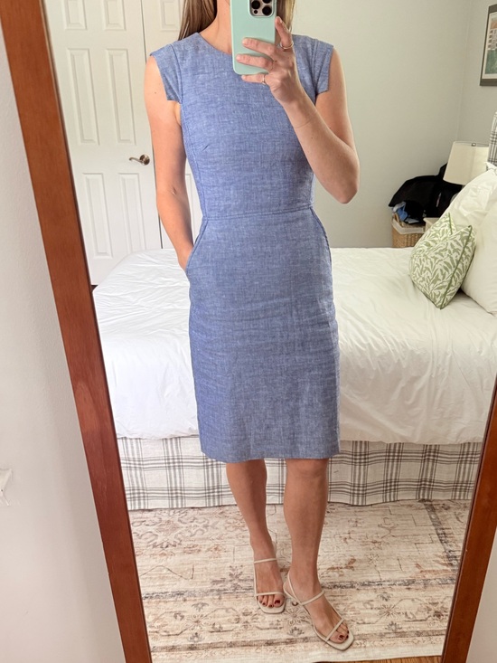 J. Crew Dresses & Skirts - Jcrew Light Blue Sheath Dress